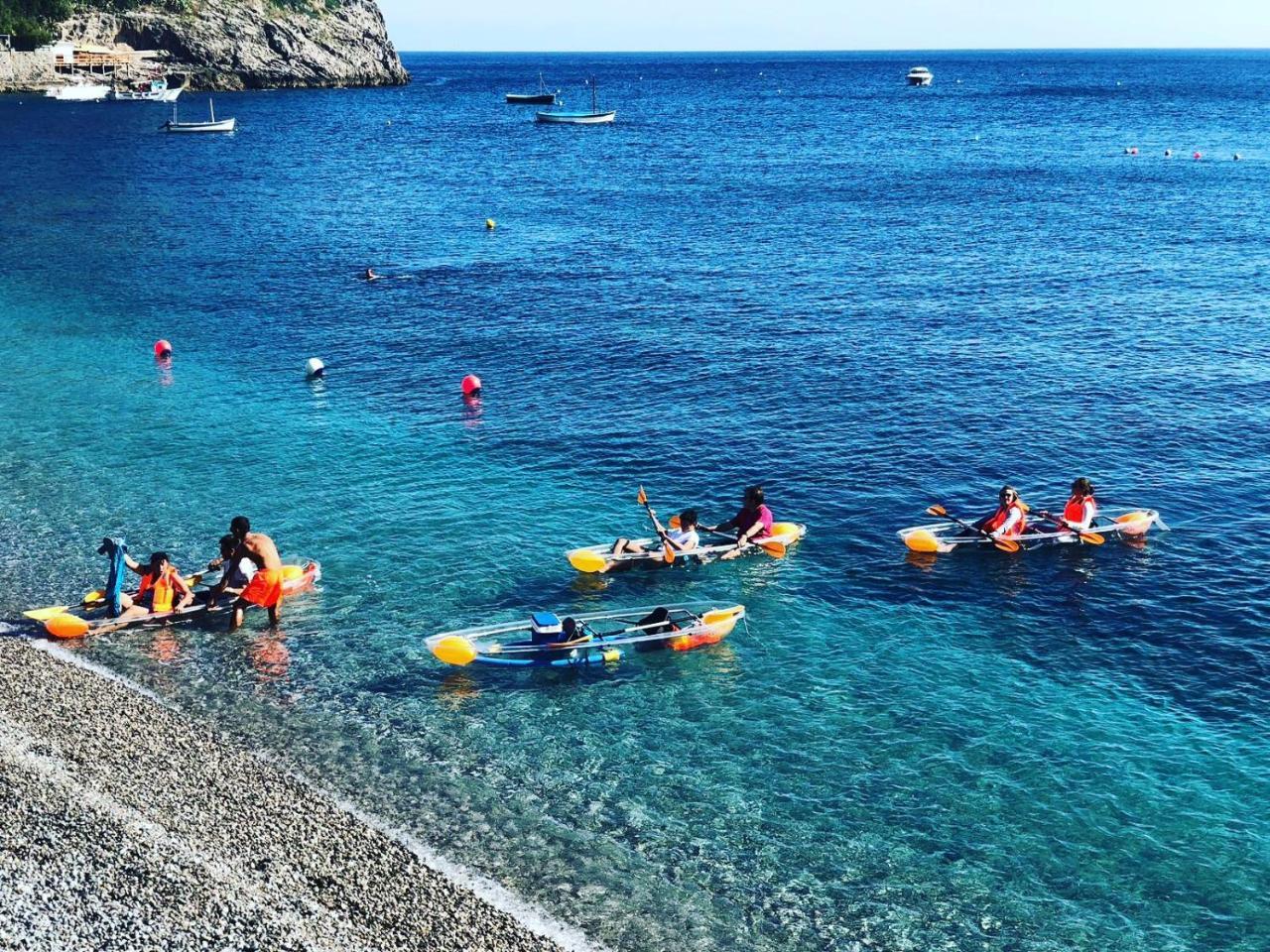 Lo Scoglio Hotel Marina del Cantone ภายนอก รูปภาพ